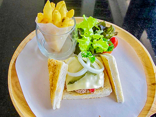 Tuna & Cheese melt Sandwich