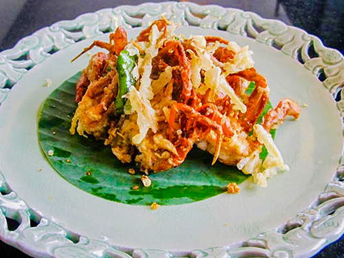 Bu Nim Tod Katiam Priktai [ปูนิ่มทอดกระเทียมพริกไทย]