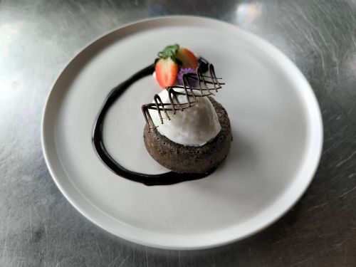 Chocolate Lava Cake [ช็อกโกแลตลาวา]